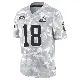 ＃18 Men's David Bell Arctic Camo Limited Cleveland Browns 2024 Salute to Service Jersey