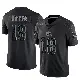 ＃18 Men's Joe Royer Black Limited Cleveland Browns Reflective Jersey