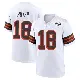 ＃18 Men's Joe Royer White Game Cleveland Browns 1946 Collection Alternate Jersey