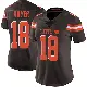 ＃18 Women's Joe Royer Brown Limited Cleveland Browns Team Color Vapor Untouchable Jersey