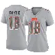 ＃18 Women's Joe Royer Gray Game Cleveland Browns Atmosphere Fashion Jersey