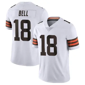 ＃18 Youth David Bell White Limited Cleveland Browns Vapor Untouchable Jersey