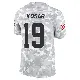 ＃19 Men's Bernie Kosar Arctic Camo Limited Cleveland Browns 2024 Salute to Service Jersey