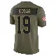 ＃19 Men's Bernie Kosar Olive Limited Cleveland Browns 2025 Salute to Service Jersey