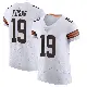 ＃19 Men's Bernie Kosar White Elite Cleveland Browns Vapor Jersey