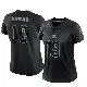 ＃19 Women's Bernie Kosar Black Limited Cleveland Browns Reflective Jersey