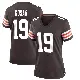 ＃19 Women's Bernie Kosar Brown Game Cleveland Browns Team Color Jersey