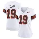 ＃19 Women's Cedric Tillman White Game Cleveland Browns 1946 Collection Alternate Jersey