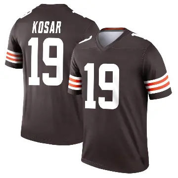 ＃19 Youth Bernie Kosar Brown Legend Cleveland Browns Jersey
