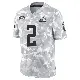 ＃2 Men's DeAndre Carter Arctic Camo Limited Cleveland Browns 2024 Salute to Service Jersey