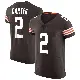 ＃2 Men's DeAndre Carter Brown Elite Cleveland Browns Vapor Jersey