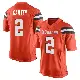 ＃2 Men's DeAndre Carter Orange Game Cleveland Browns Alternate Jersey