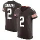 ＃2 Men's Shedeur Sanders Brown Elite Cleveland Browns Vapor Jersey