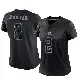 ＃2 Women's DeAndre Carter Black Limited Cleveland Browns Reflective Jersey