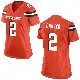 ＃2 Women's DeAndre Carter Orange Game Cleveland Browns Alternate Jersey