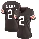 ＃2 Women's Shedeur Sanders Brown Game Cleveland Browns Team Color Jersey