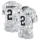 ＃2 Youth Shedeur Sanders Arctic Camo Limited Cleveland Browns 2024 Salute to Service Jersey