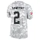 ＃2 Youth Shedeur Sanders Arctic Camo Limited Cleveland Browns 2024 Salute to Service Jersey
