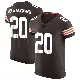 ＃20 Men's Jarrick Bernard-Converse Brown Elite Cleveland Browns Vapor Jersey