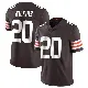 ＃20 Men's Jordan Wilkins Brown Limited Cleveland Browns Team Color Vapor Untouchable Jersey