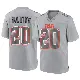 ＃20 Men's Jordan Wilkins Gray Game Cleveland Browns Atmosphere Fashion Jersey