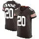 ＃20 Men's Noah Igbinoghene Brown Elite Cleveland Browns Vapor Jersey