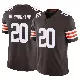 ＃20 Men's Noah Igbinoghene Brown Limited Cleveland Browns Vapor F.U.S.E. Jersey