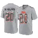 ＃20 Men's Noah Igbinoghene Gray Game Cleveland Browns Atmosphere Fashion Jersey