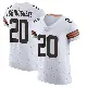 ＃20 Men's Noah Igbinoghene White Elite Cleveland Browns Vapor Jersey