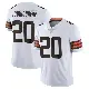 ＃20 Men's Noah Igbinoghene White Limited Cleveland Browns Vapor Untouchable Jersey