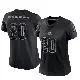 ＃20 Women's Jarrick Bernard-Converse Black Limited Cleveland Browns Reflective Jersey