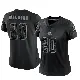 ＃20 Women's Jordan Wilkins Black Limited Cleveland Browns Reflective Jersey