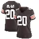 ＃20 Women's Jordan Wilkins Brown Game Cleveland Browns Team Color Jersey