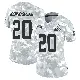 ＃20 Women's Noah Igbinoghene Arctic Camo Limited Cleveland Browns 2024 Salute to Service Jersey