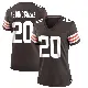 ＃20 Women's Noah Igbinoghene Brown Game Cleveland Browns Team Color Jersey