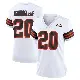 ＃20 Women's Noah Igbinoghene White Game Cleveland Browns 1946 Collection Alternate Jersey