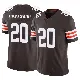 ＃20 Youth Jarrick Bernard-Converse Brown Limited Cleveland Browns Vapor F.U.S.E. Jersey