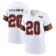 ＃20 Youth Jarrick Bernard-Converse White Game Cleveland Browns 1946 Collection Alternate Jersey