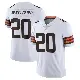 ＃20 Youth Jarrick Bernard-Converse White Limited Cleveland Browns Vapor Untouchable Jersey