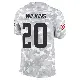 ＃20 Youth Jordan Wilkins Arctic Camo Limited Cleveland Browns 2024 Salute to Service Jersey