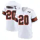 ＃20 Youth Noah Igbinoghene White Game Cleveland Browns 1946 Collection Alternate Jersey