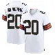 ＃20 Youth Noah Igbinoghene White Game Cleveland Browns Jersey