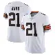 ＃21 Men's Denzel Ward White Limited Cleveland Browns Vapor Untouchable Jersey