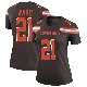 ＃21 Women's Denzel Ward Brown Legend Cleveland Browns Jersey