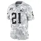 ＃21 Youth Denzel Ward Arctic Camo Limited Cleveland Browns 2024 Salute to Service Jersey