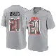 ＃21 Youth Denzel Ward Gray Game Cleveland Browns Atmosphere Fashion Jersey