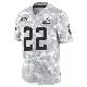 ＃22 Men's Dylan Sampson Arctic Camo Limited Cleveland Browns 2024 Salute to Service Jersey