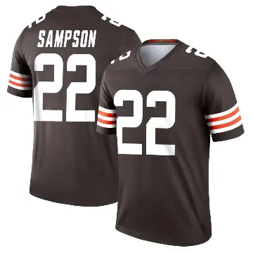 ＃22 Men's Dylan Sampson Brown Legend Cleveland Browns Jersey