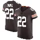 ＃22 Men's Nyheim Hines Brown Elite Cleveland Browns Vapor Jersey
