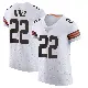 ＃22 Men's Nyheim Hines White Elite Cleveland Browns Vapor Jersey